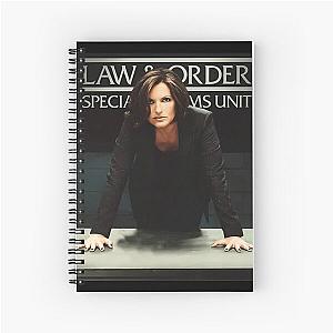 Mens Womens best olivia benson Spiral Notebook