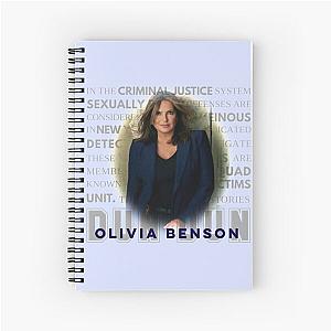 Olivia Benson Spiral Notebook