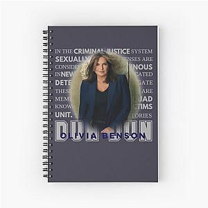 Music Vintage Retro Olivia Benson  Spiral Notebook