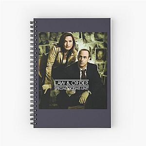 Birthday Gift Olivia Benson and Elliot Stabler  Spiral Notebook