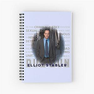 Elliot Stabler Spiral Notebook