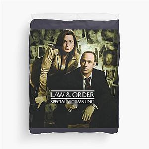 Birthday Gift Olivia Benson and Elliot Stabler  Duvet Cover