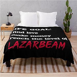 Life Goal LazarBeam Throw Blanket