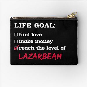 Life goal LazarBeam Zipper Pouch