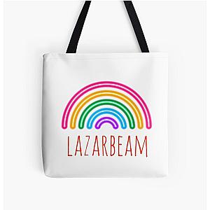 Rainbow Lazarbeam All Over Print Tote Bag