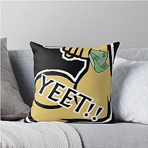 Lazarbeam Yeet Throw Pillow