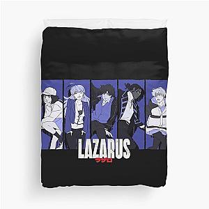Lazarus 2025 Anime Inspired Fanart Characters Duvet Cover