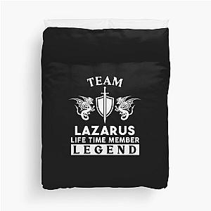 Lazarus Name T Shirt - Lazarus Legend Lifetime Lazarus Member Gift Item Tee Duvet Cover
