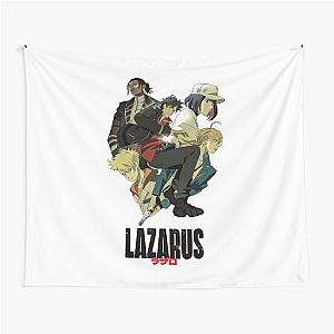 Lazarus 2025 anime Inspirational Characters Tapestry