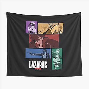 Lazarus 2025 Anime Inspired Fanart Characters Tapestry