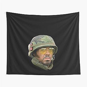 Kirk Lazarus - Head Tropic Thunder Sticker Tapestry