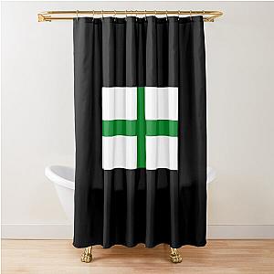 Cross of the Order of Saint Lazarus Shower Curtain