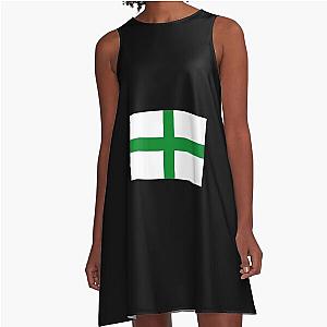 Cross of the Order of Saint Lazarus A-Line Dress