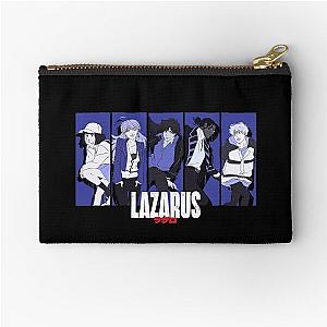 Lazarus 2025 anime inspired fanart characters zipper pouch