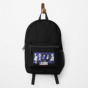 Lazarus 2025 anime inspired fanart characters backpack