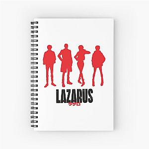 Lazarus inspired fan art characters Spiral Notebook