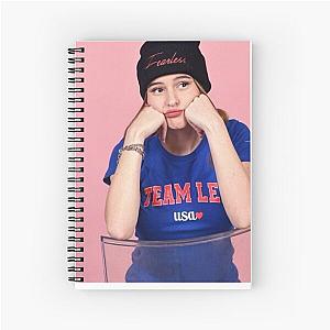 Lea Spiral Pink Notebook