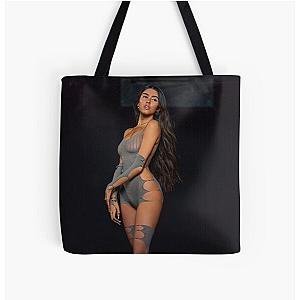 New Leah Kate All Over Print Tote Bag