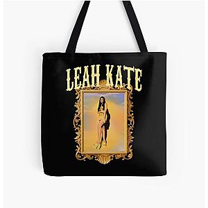 Leah Kate Vintage Frame Over All Print Tote Bag