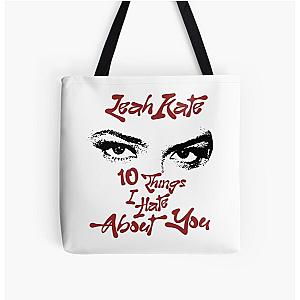 10 Things I Hate About You Leah Kate All Over Print Tote Bag