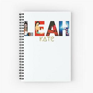 Leah Kate T Shirt Spiral Notebook