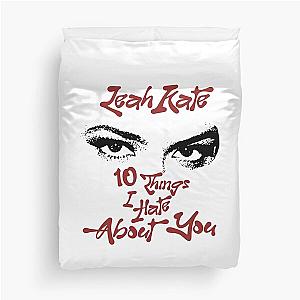 10 Things I Hate About You Leah Kate Duvet Cover