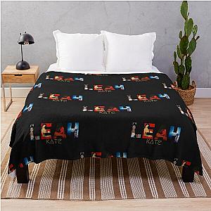Leah Kate Throw Blanket Sticker T-Shirt