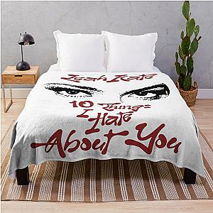 10 Things I Hate About You Leah Kate Throw Blanket