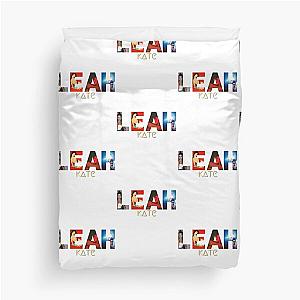 Leah Kate T Shirt  Sticker Duvet Cover