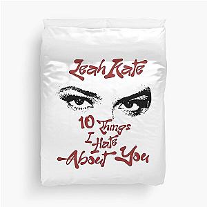 10 Things I Hate About You - Leah Kate Duvet Cover