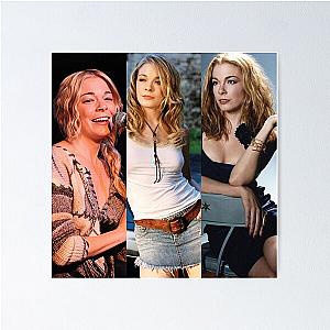 leann rimes collage Poster