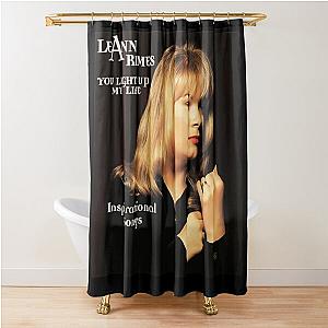 LeAnn Rimes you light up my life inspirational songs Shower Curtain