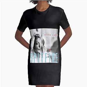 LeAnn Rimes spitfire Graphic T-Shirt Dress