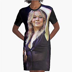 leann rimes pretty Graphic T-Shirt Dress