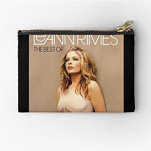 The best of leann rimes Zipper Pouch