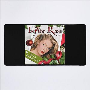 LeAnn Rimes what a wonderful world Desk Mat