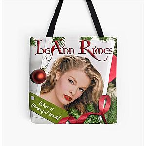 LeAnn Rimes what a wonderful world All Over Print Tote Bag