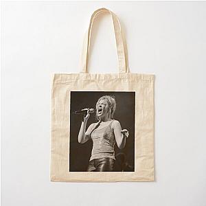 LeAnn Rimes BW Photograph Cotton Tote Bag