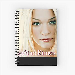 Leann Rimes Spiral Notebook