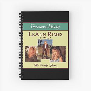 LeAnn Rimes unchained melody the early years Spiral Notebook