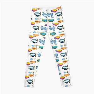 zeppelin stickers Leggings