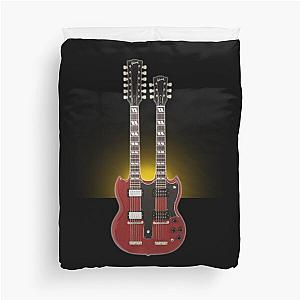 Guitar Zeppelin Duvet Cover