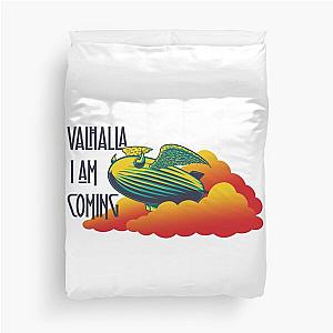 Valhalia I Am Coming Zeppelin Duvet Cover