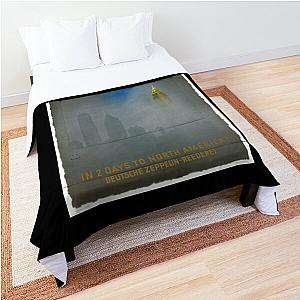 In 2 Days To North America Zeppelin Comforter