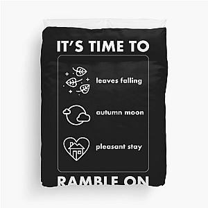 Ramble On Zeppelin Duvet Cover