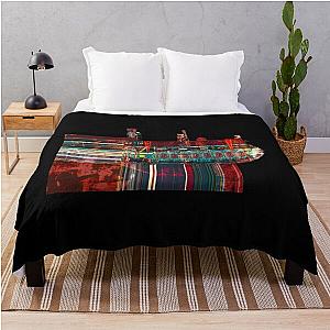 Guitar Zeppelin Throw Blanket