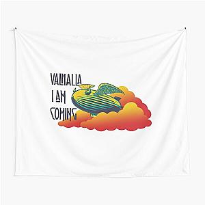 Valhalia I Am Coming Zeppelin Tapestry