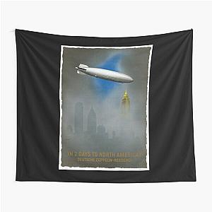 In 2 Days To North America Zeppelin Tapestry