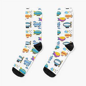 zeppelin stickers Socks