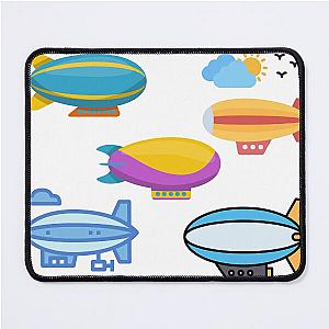 zeppelin stickers Mouse Pad